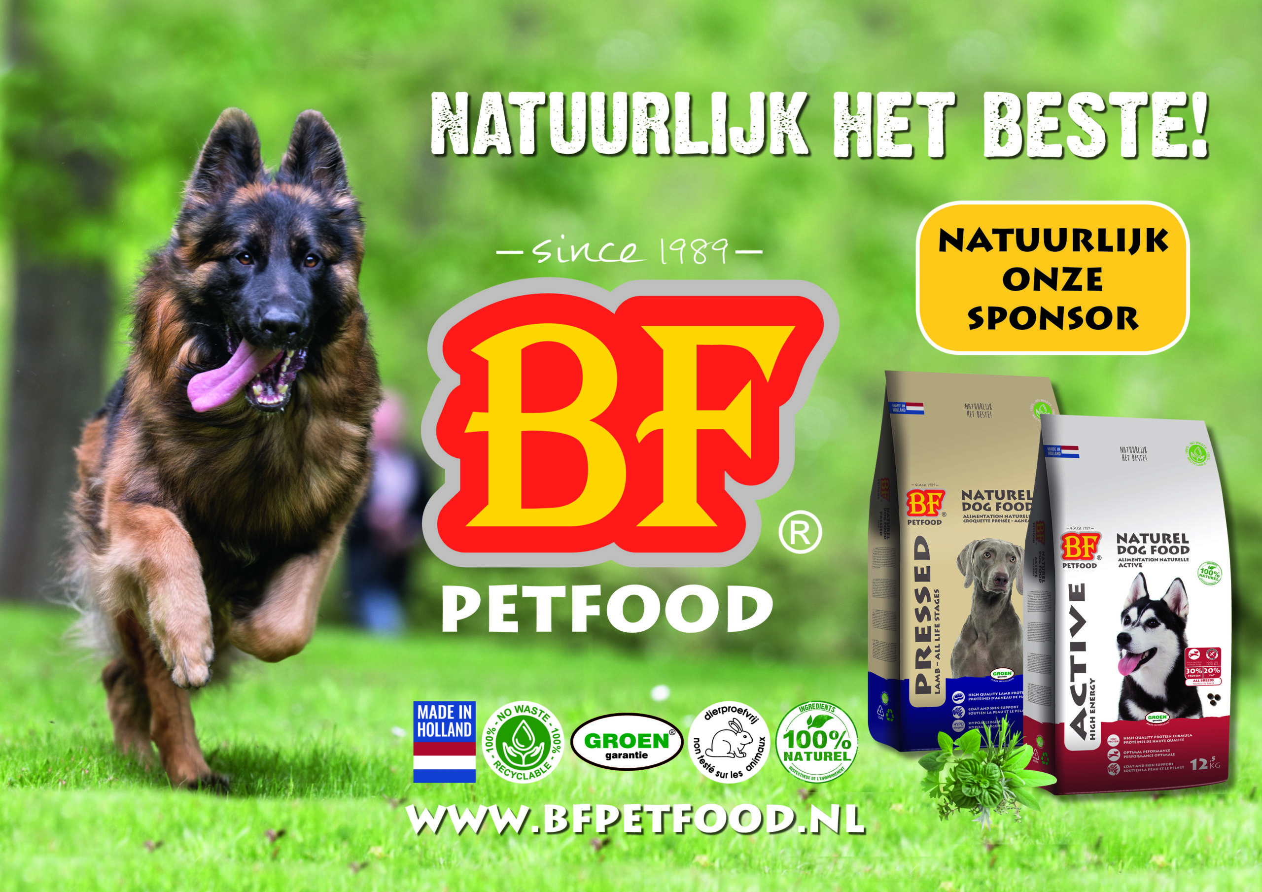 Sponsor afbeelding BF Petfood